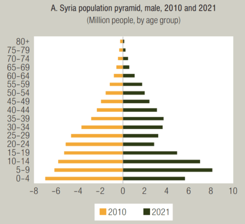 Syria’s Scary Population Pyramid