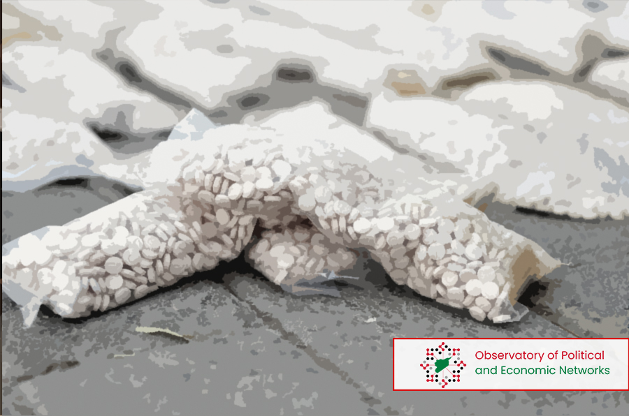 Middle East narcotics supply chain