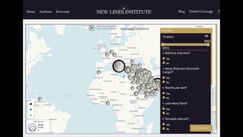 Counter-Captagon Operations Map Launched