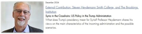 US Policy on Syria Under Trump