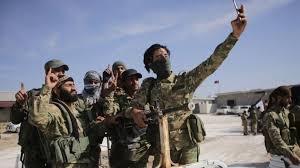 SNA Destroys Bottles of Alcohol at Aleppo Airport
