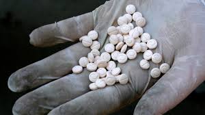 Captagon Pills at the Mazzeh Military Airport