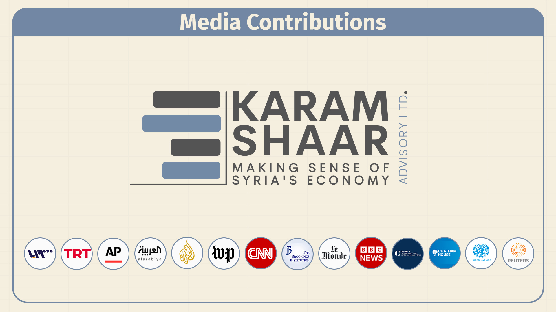 Shaping Syria Discourse