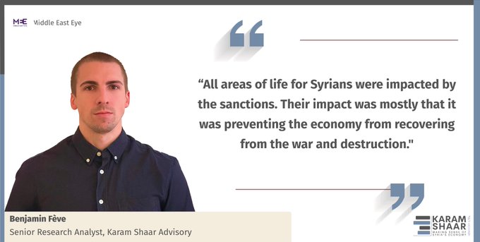 Sanctions didn’t Destroy Syria’s Economy
