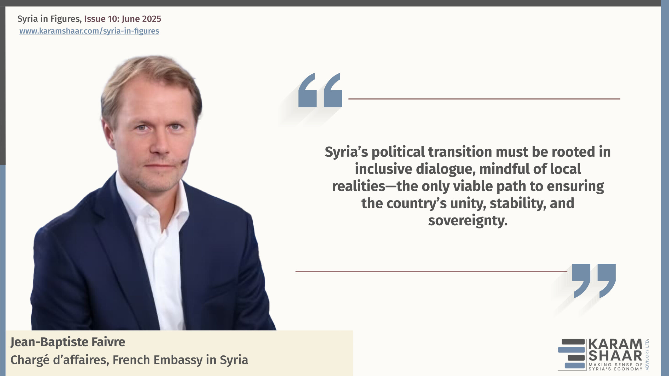 What does France hope from Syria’s transition?