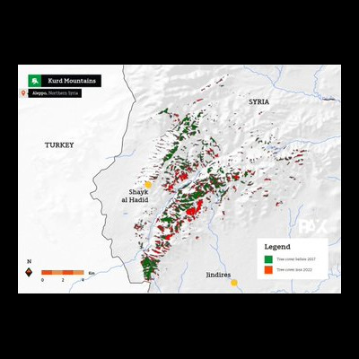 Syria forest destruction| Karam Shaar Advisory LTD Syria forest destruction