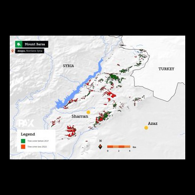 Syria forest destruction| Karam Shaar Advisory LTD Syria forest destruction