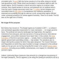 sanctions on Syria sanctions on Syria